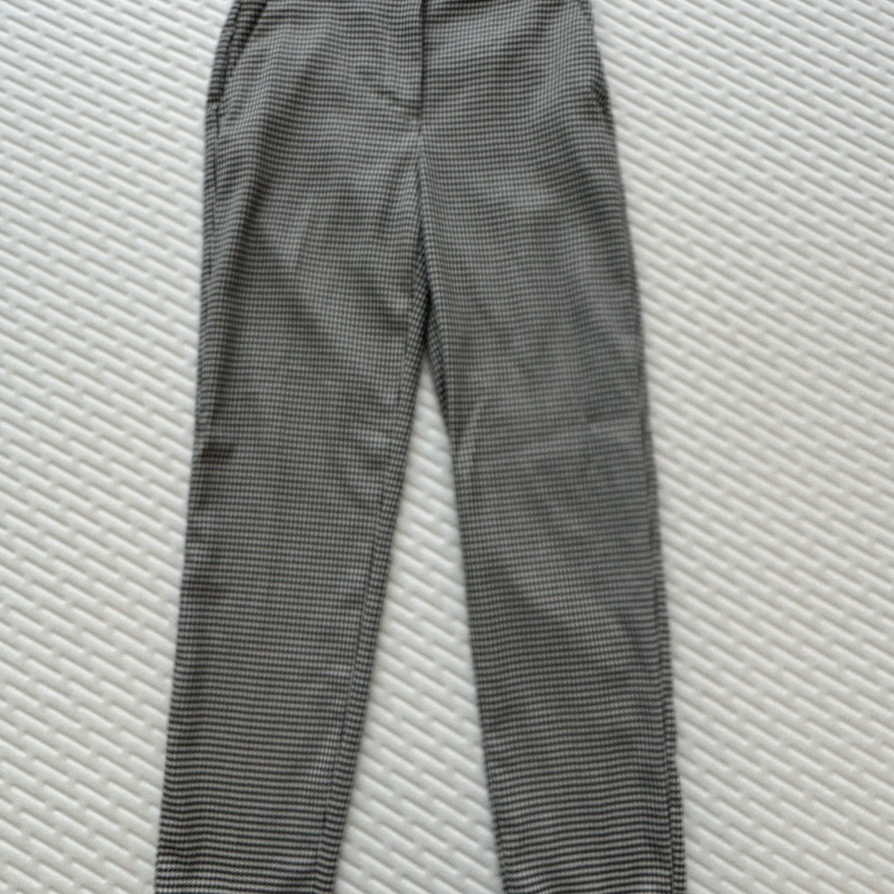 Black and White Checkered Pants